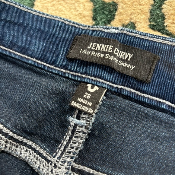 True religion Jennie midrise super skinny jeans full length - Picture 3 of 3